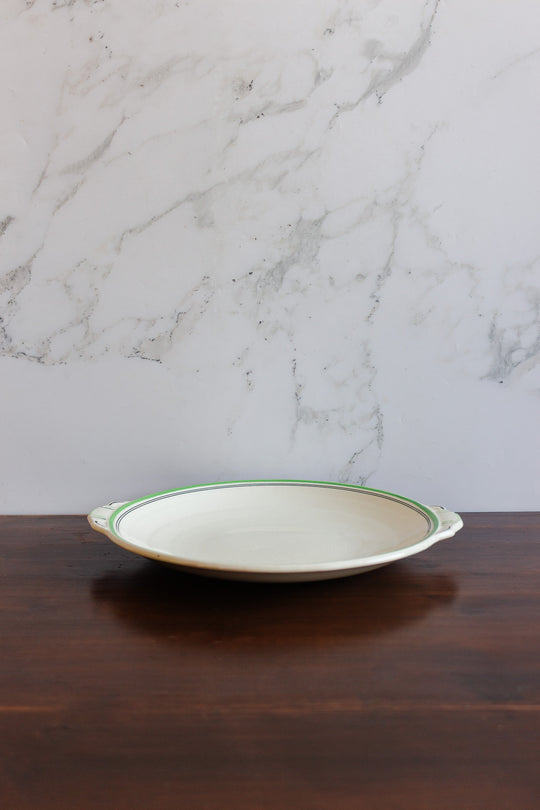 1920s art deco "creampetal" by gindley england cake plate