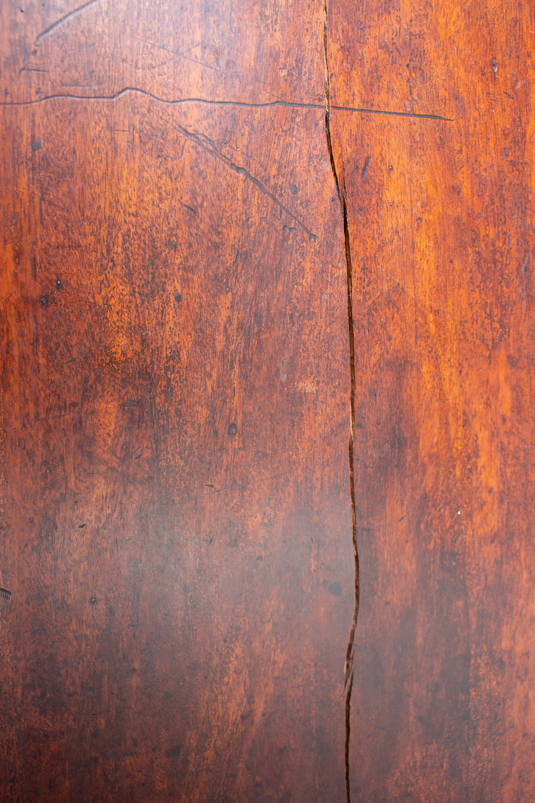 late 19th century Victorian flame mahogany tall boy cabinet