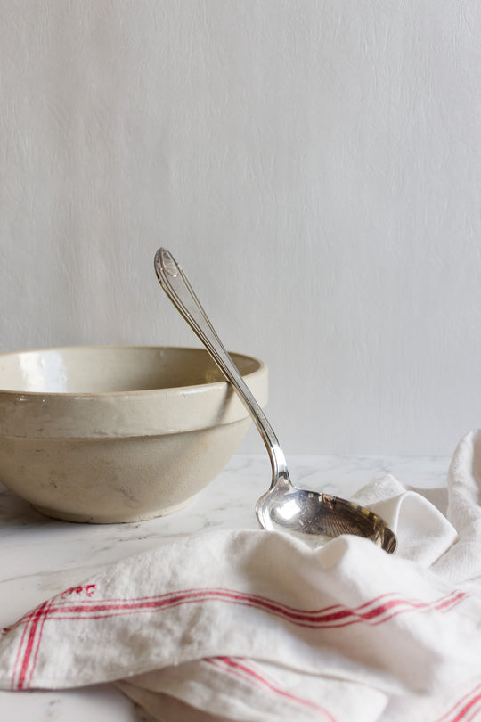 art deco french sauce spoon