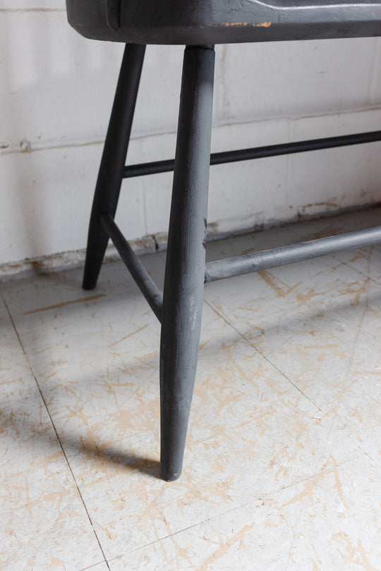 vintage craftsman Windsor bench