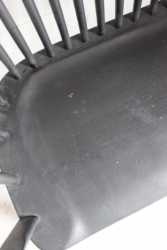 vintage craftsman Windsor bench