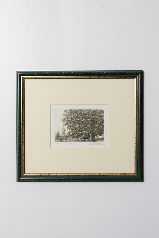 vintage italian woodblock print "varuio"
