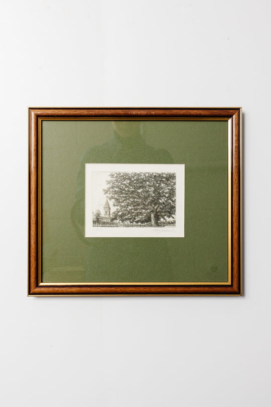vintage italian woodblock print "varuio"