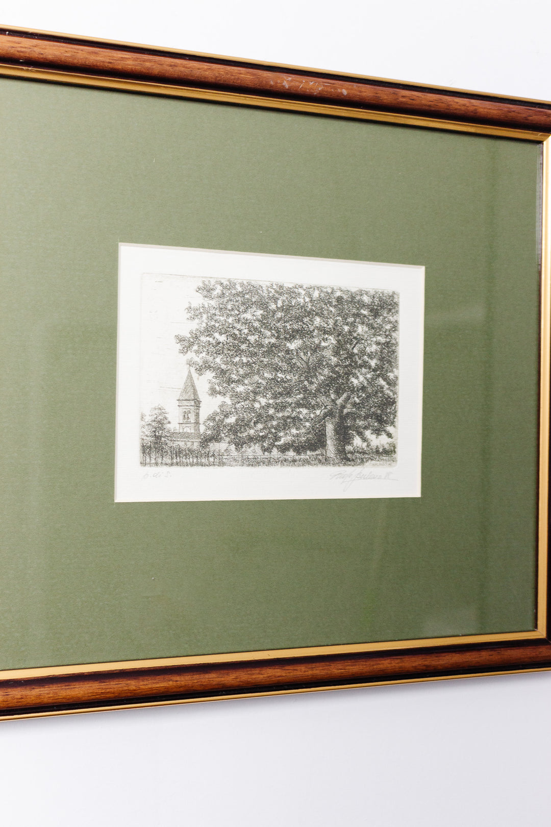 vintage italian woodblock print "varuio"