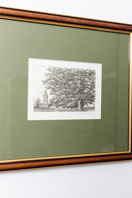 vintage italian woodblock print "varuio"