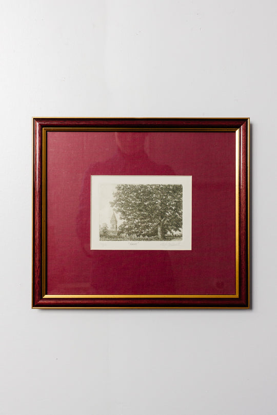 vintage italian woodblock print "varuio"