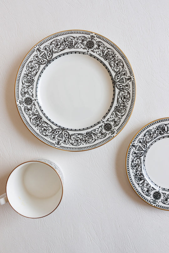 1966 royal worchester "padua" tea cup trio