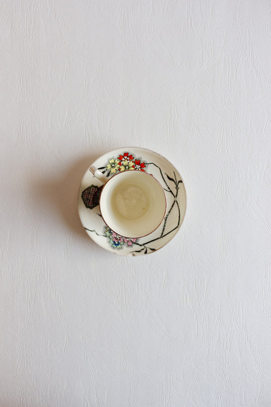 1880s japy "oriental" japonisme demitasse cup and saucer