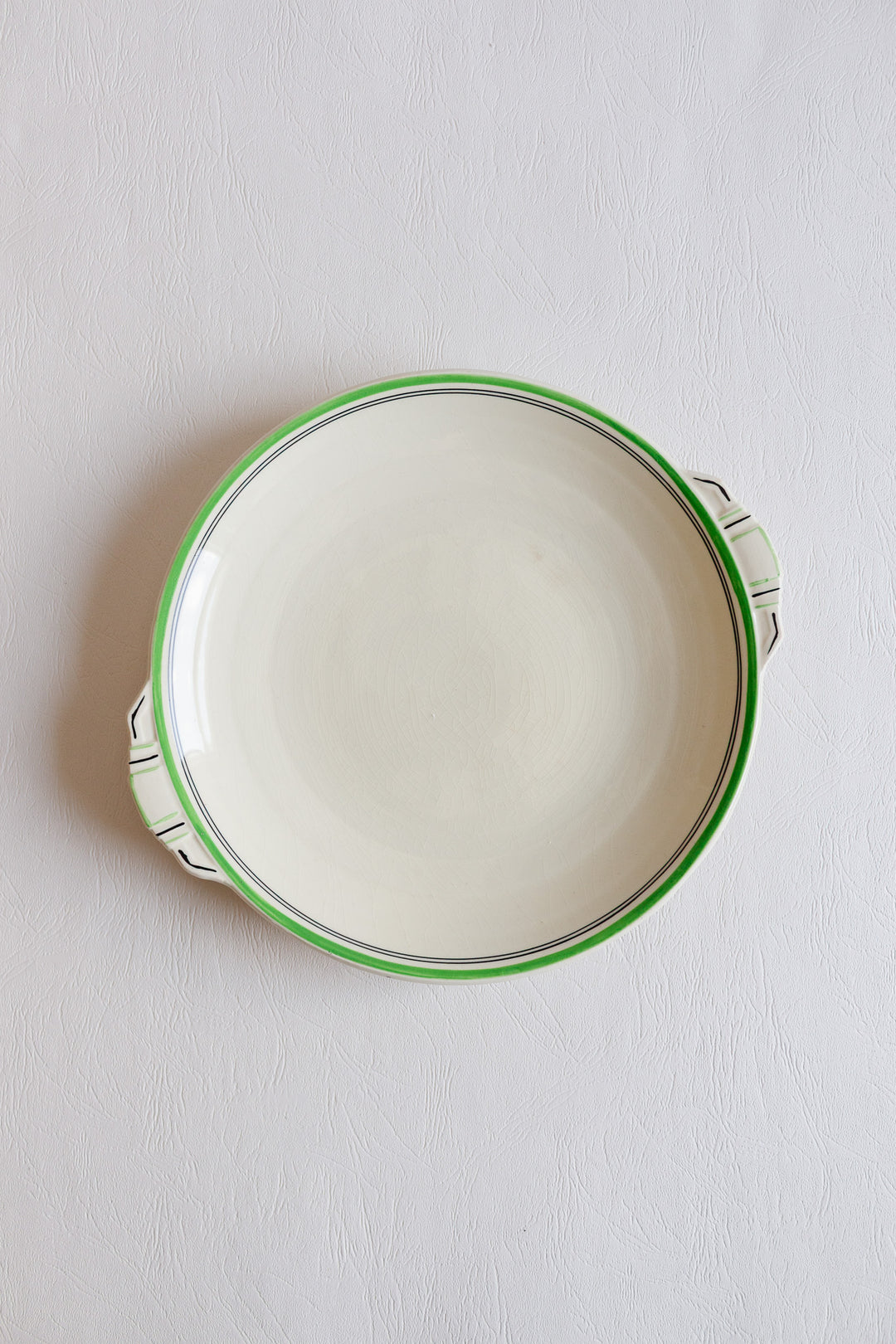 1920s art deco "creampetal" by gindley england cake plate