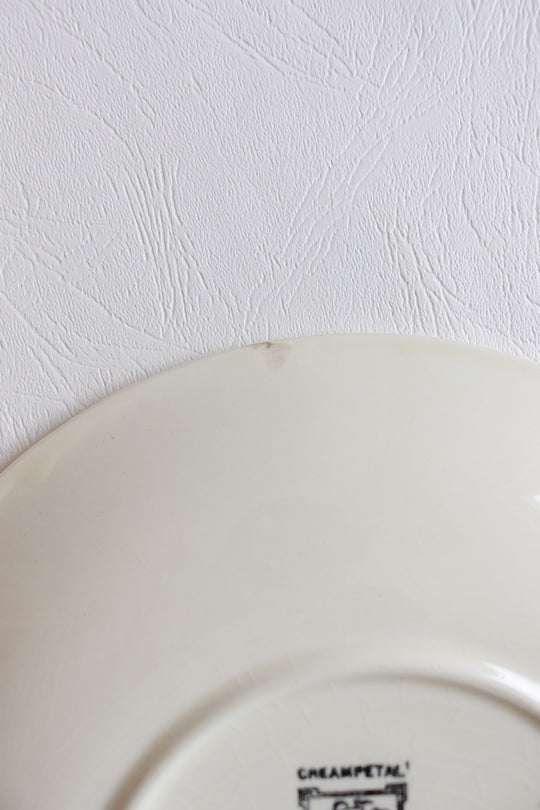 1920s art deco "creampetal" by gindley england cake plate
