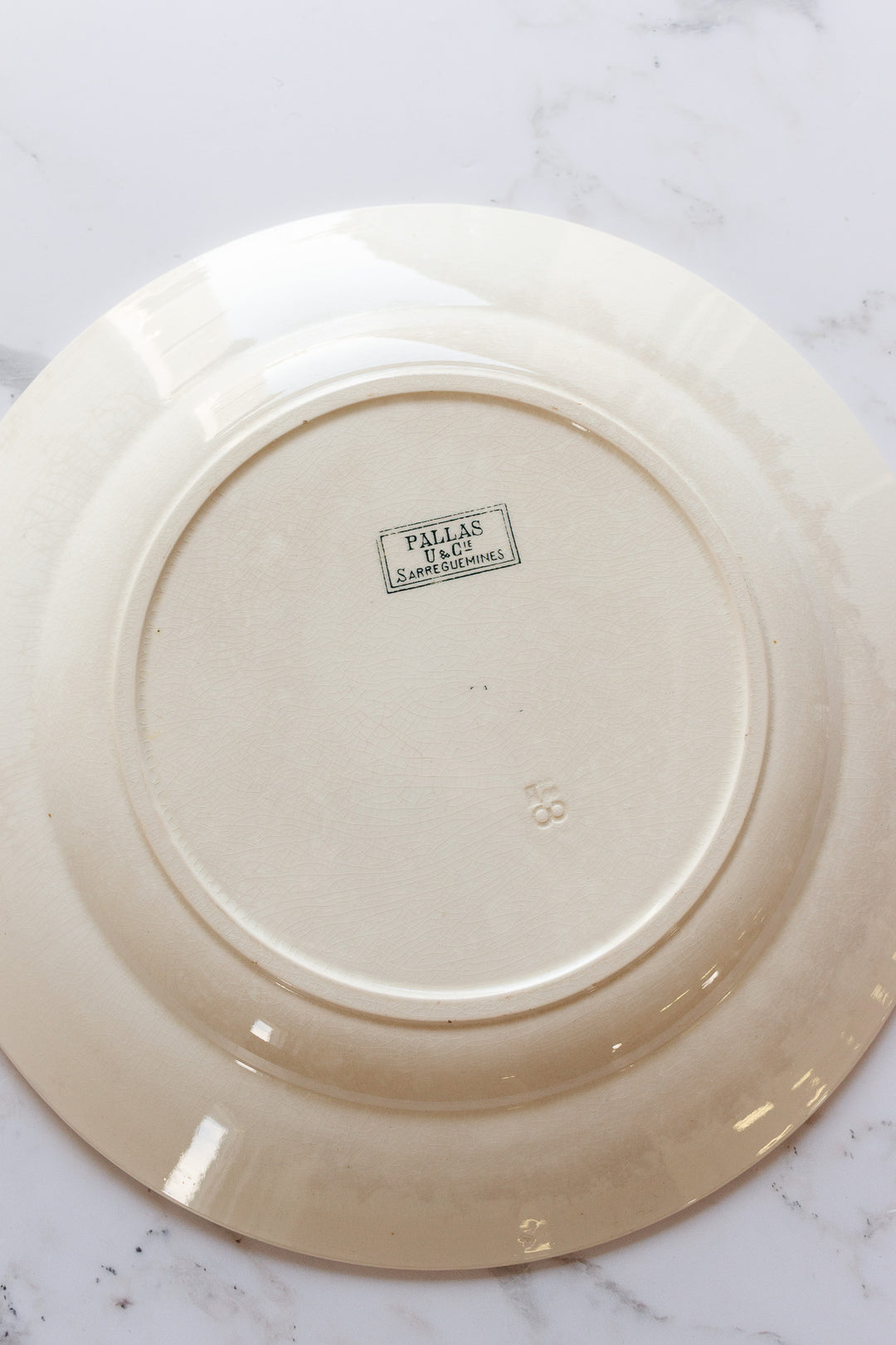 U&C sarreguemines "pallas" serving dish