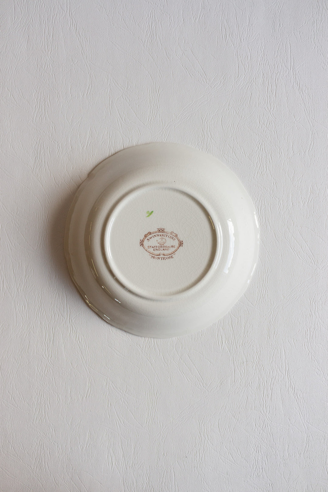 set of 1930s swinnerton's polychrome "montrose" cereal bowls