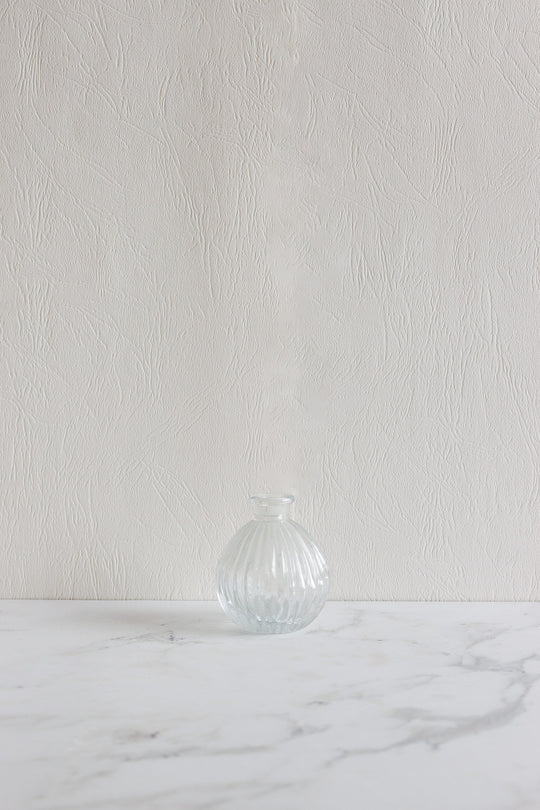 antique french perfume bottle pair with silver heart stopper