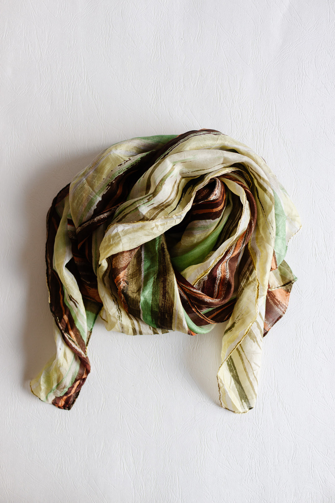 vintage french silk scarf i