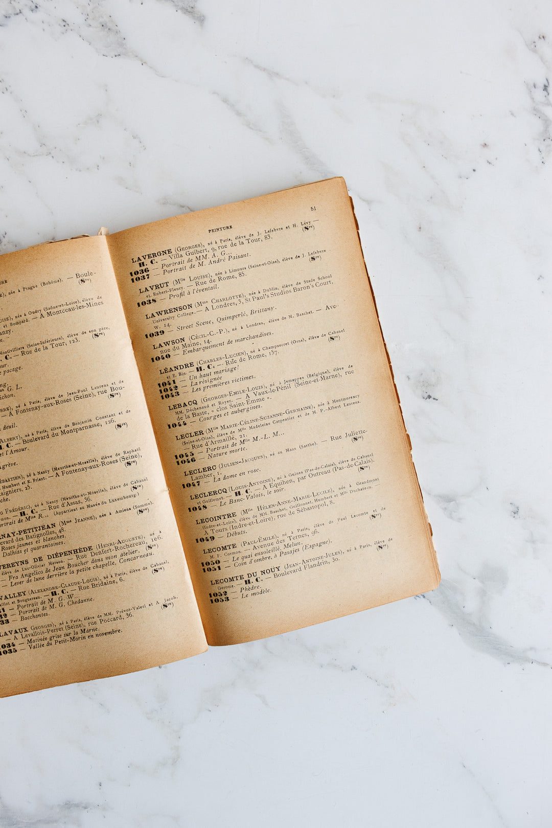 paris salon exhibition catalogue (Livret), 1922