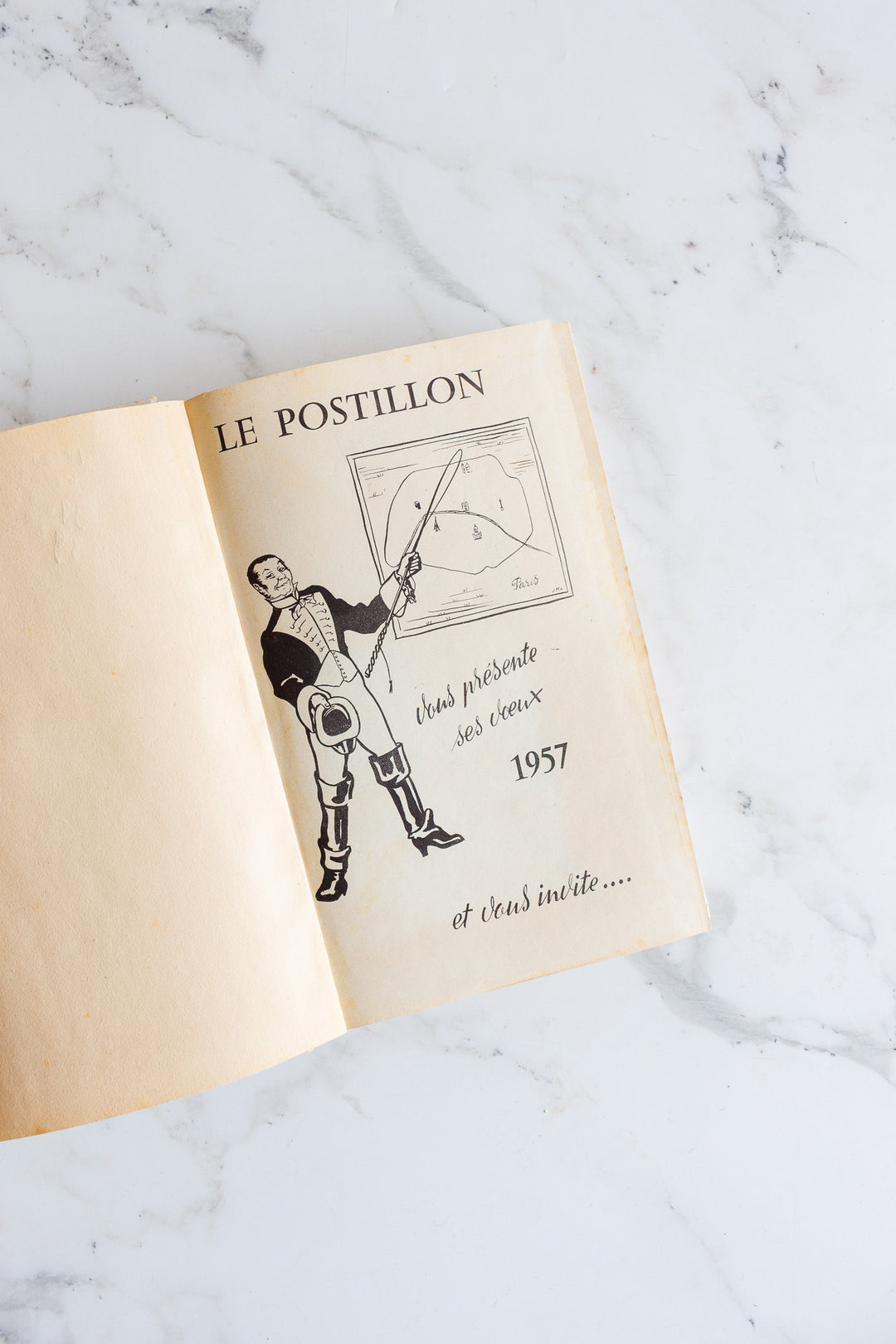 le postillon agenda, 1957