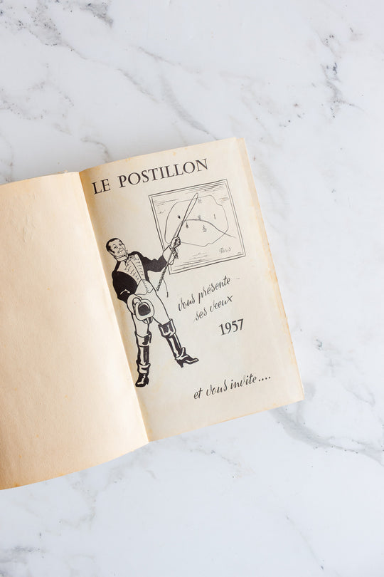 le postillon agenda, 1957