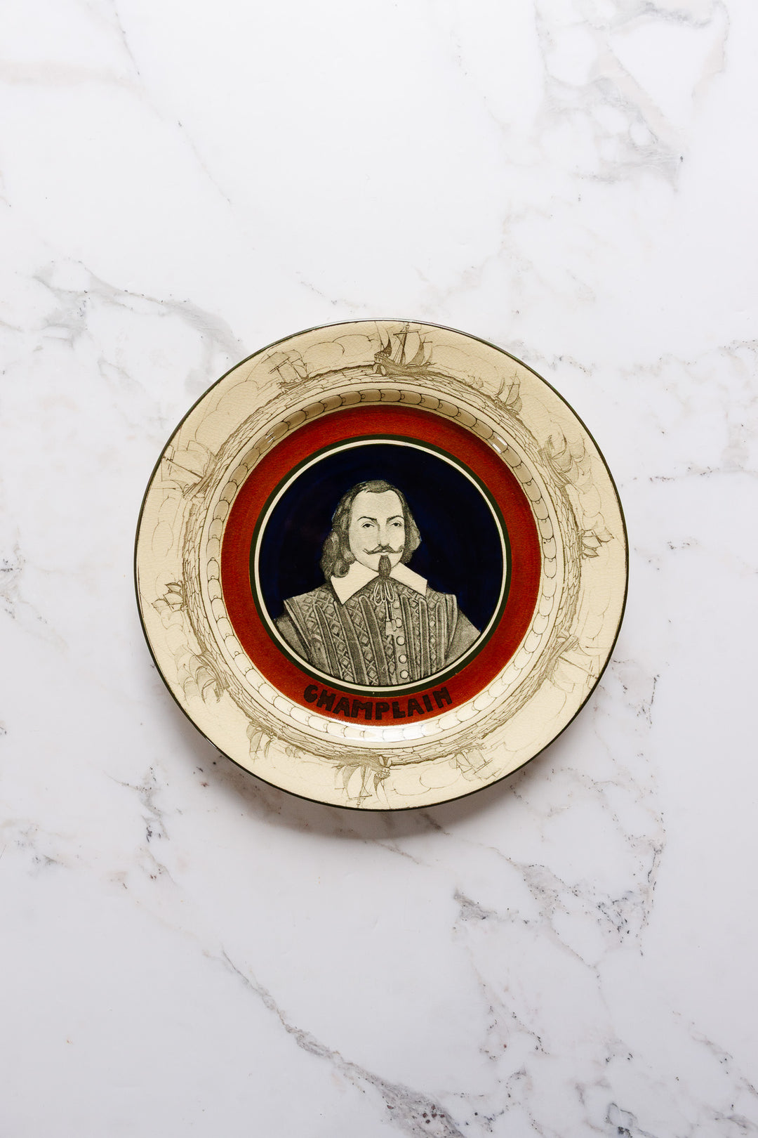 1970s royal doulton "champlain" plate
