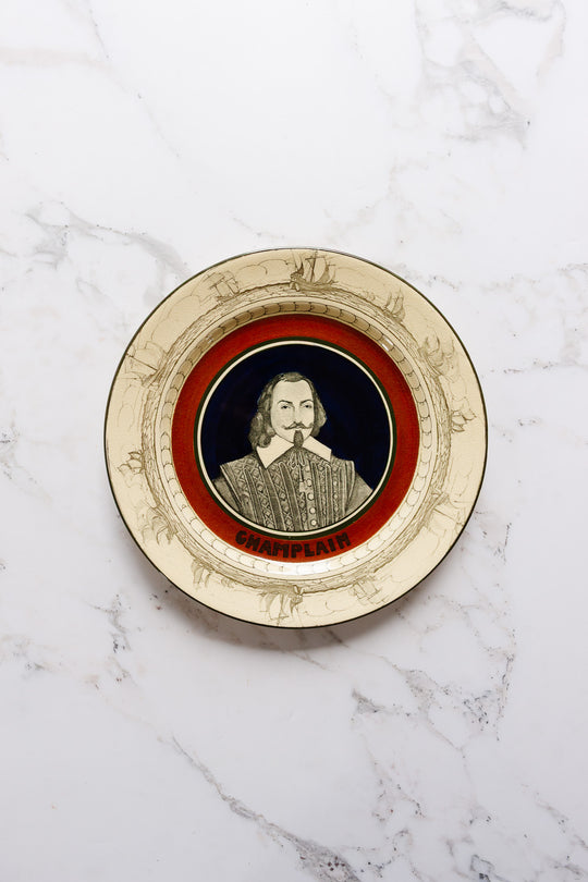 1970s royal doulton "champlain" plate