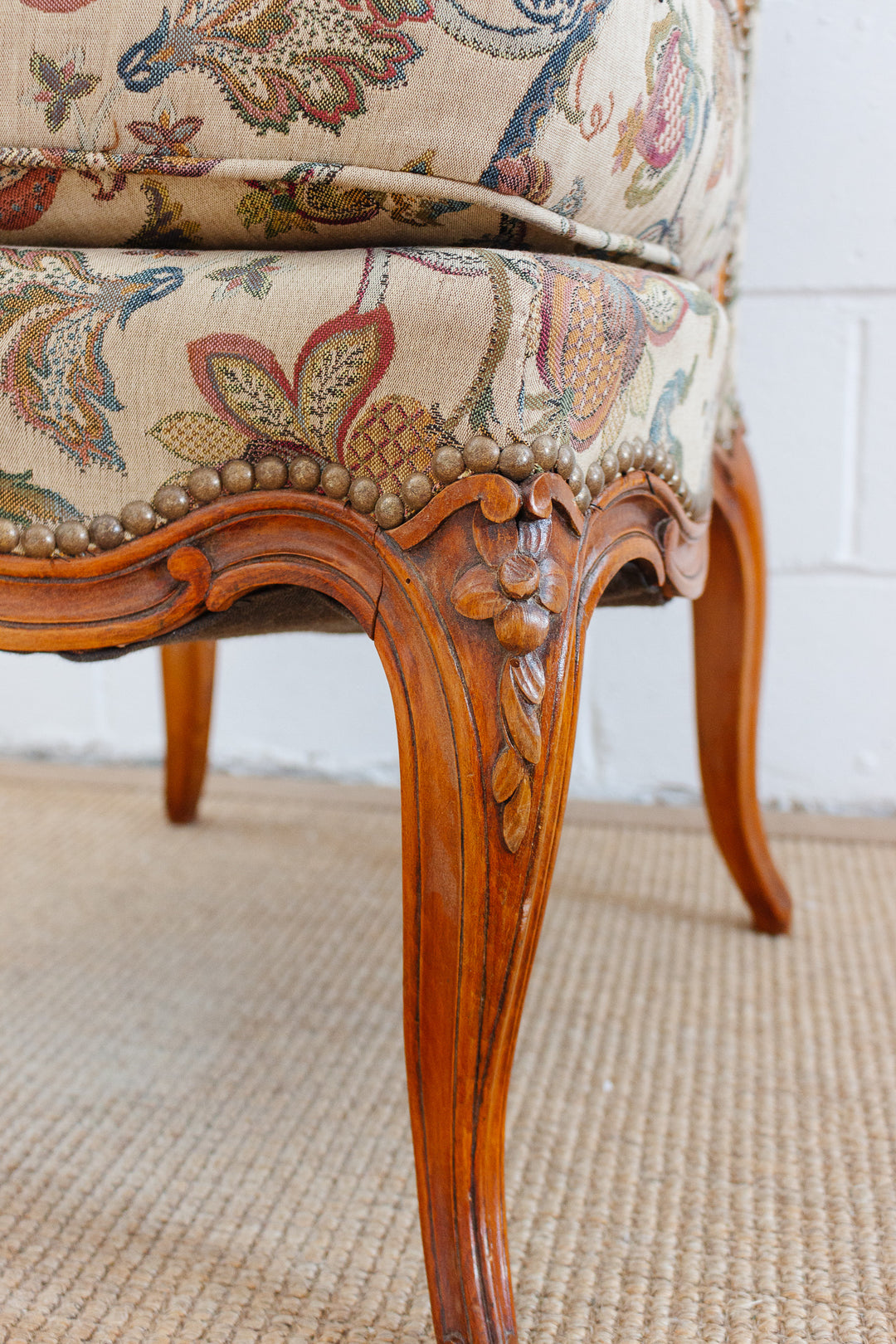 19th century french Louis XV chair