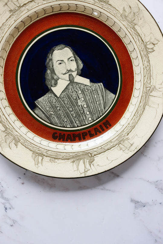 1970s royal doulton "champlain" plate