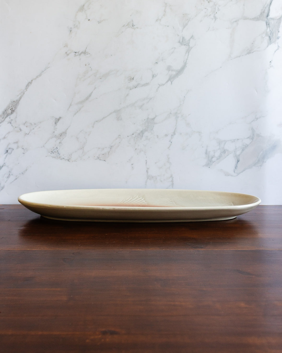 1940s french st. amand fish platter