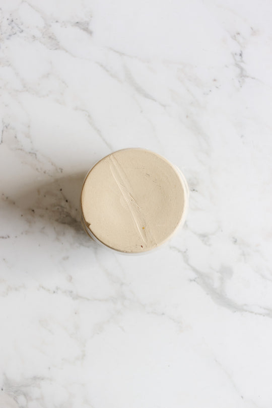 antique french petit cream confit pot