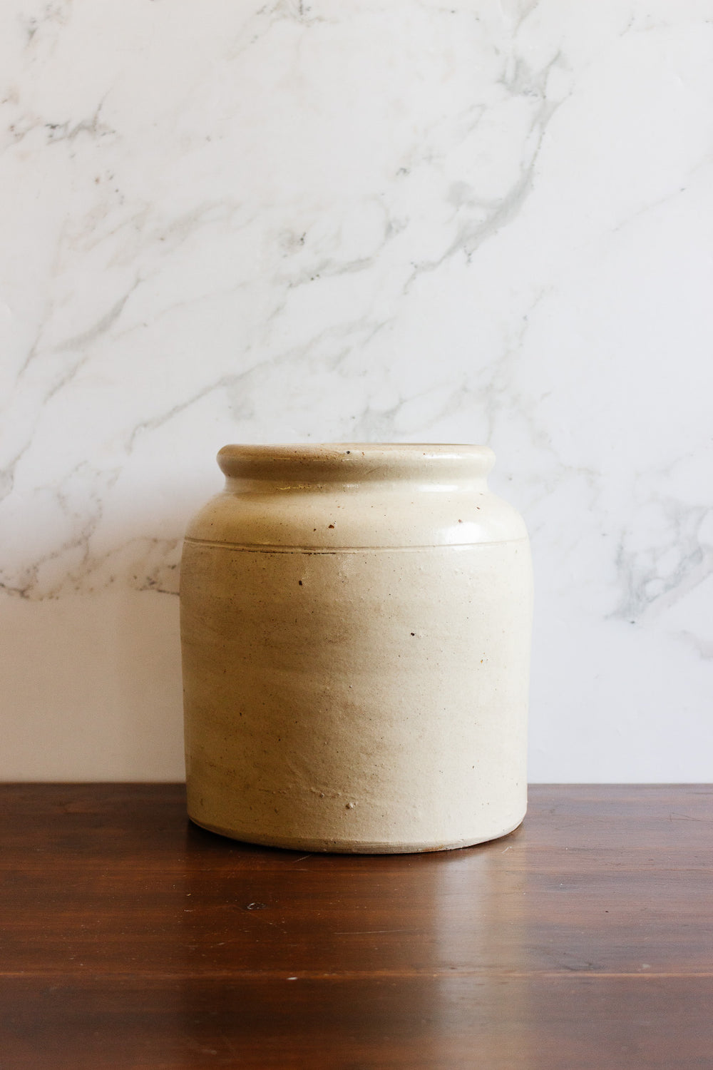 antique french stoneware crock