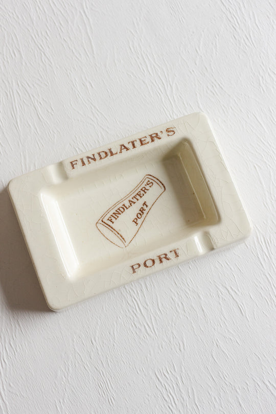 vintage french "findlander's port" ashtray