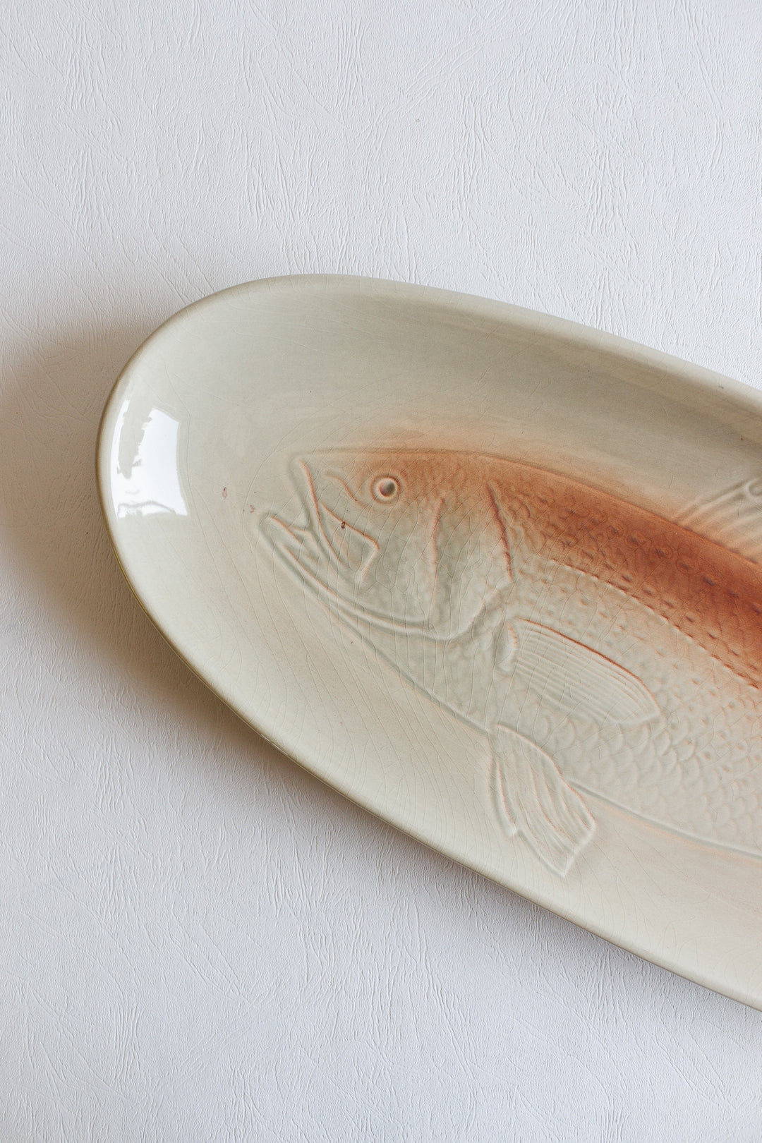 1940s french st. amand fish platter