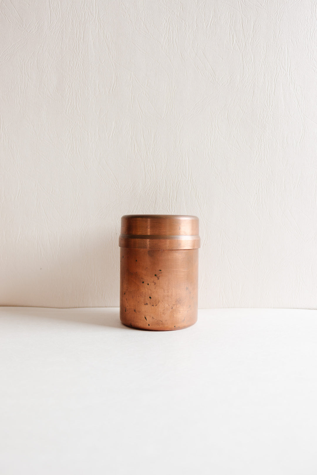 set of 3 vintage french copper canisters