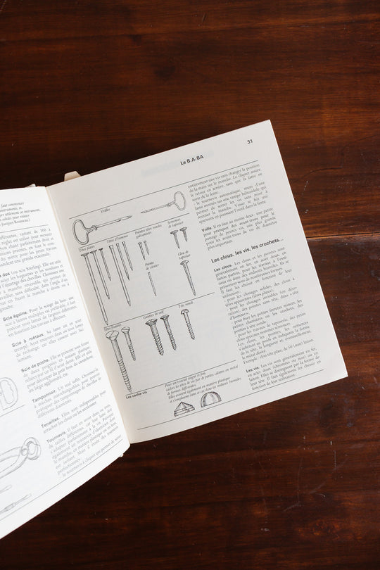 "le bricolage" et "les parents modernes" vintage french books