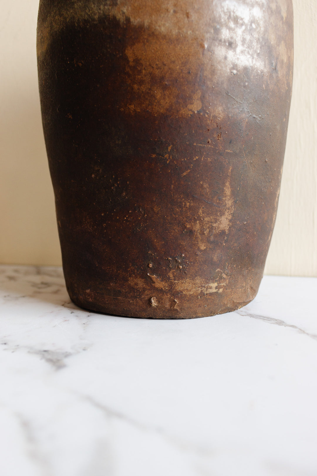 antique french stoneware pot "12"