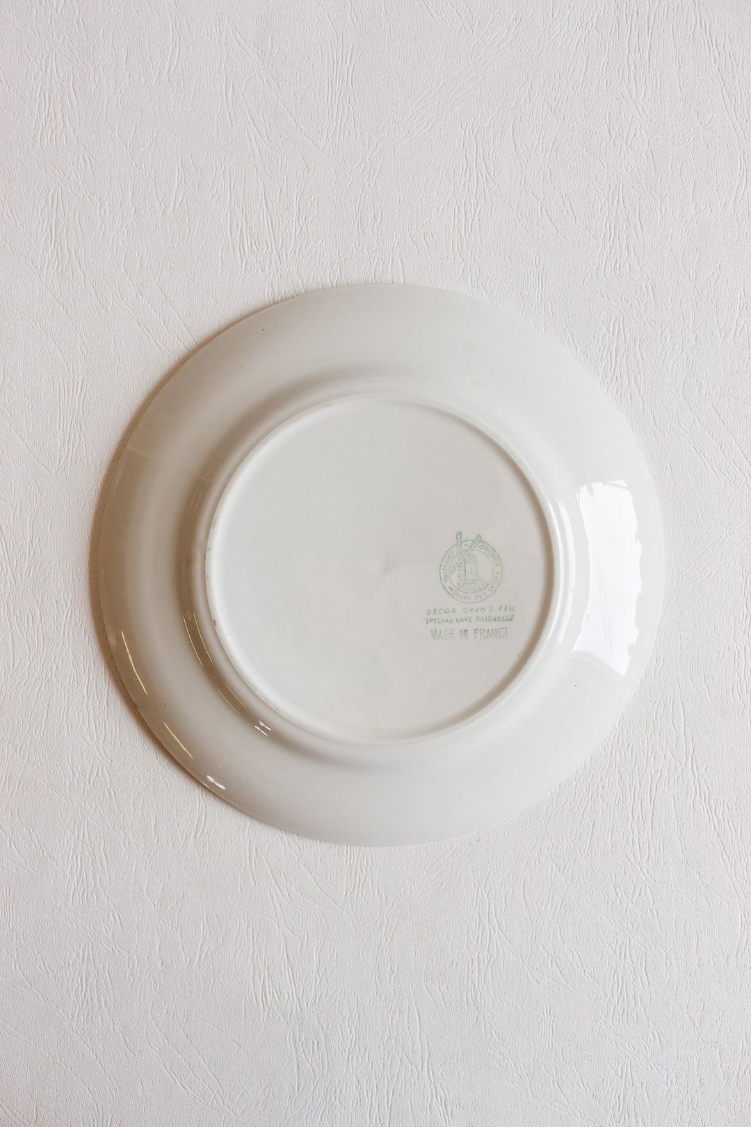 set of french orchies "grand feu" berry & checkerboard plates
