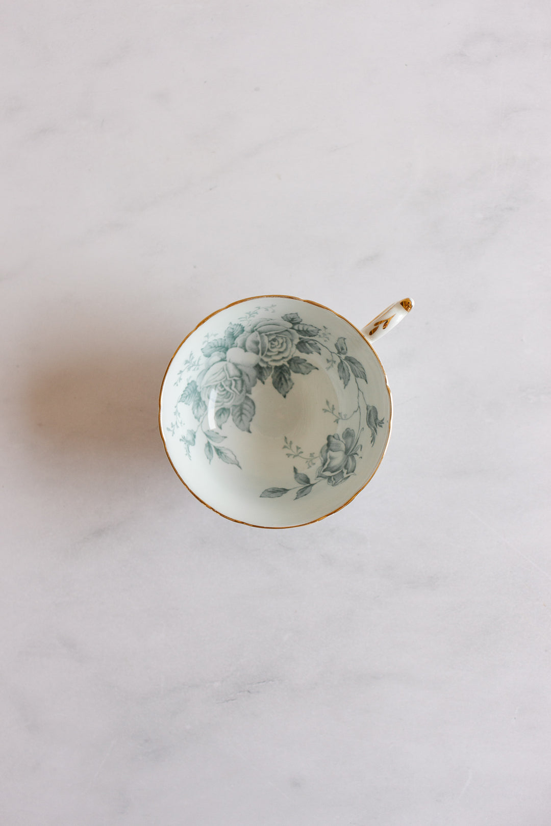 rare antique double warrant paragon teacup