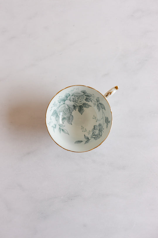 rare antique double warrant paragon teacup