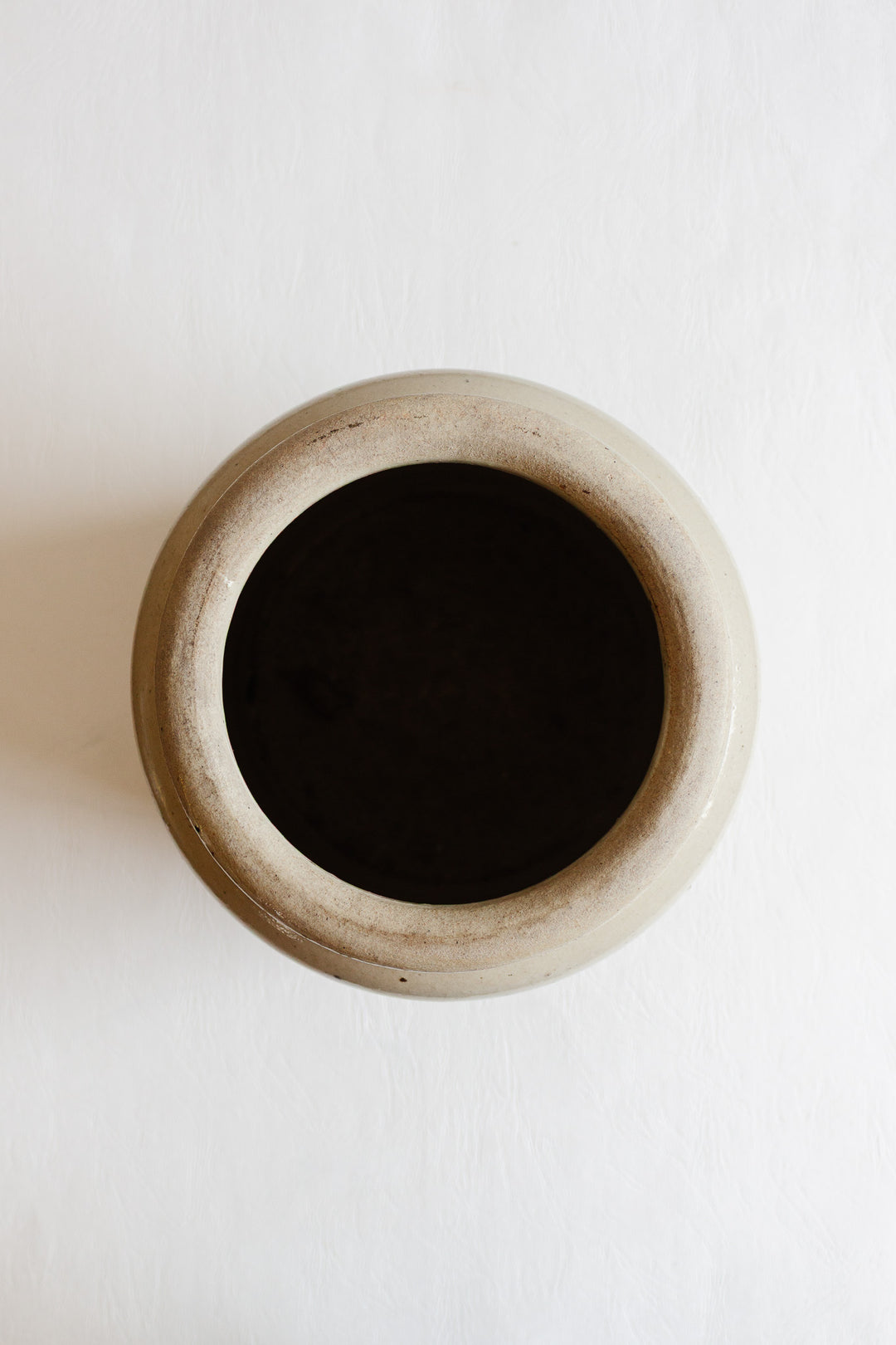 antique french stoneware crock