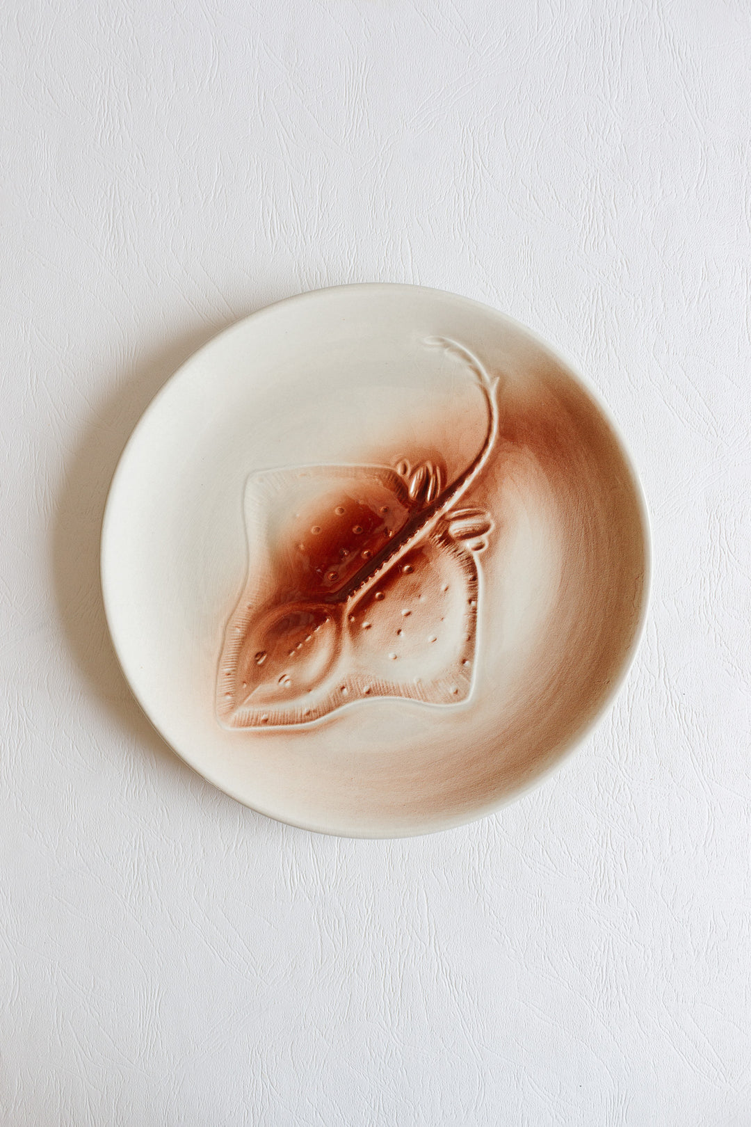 1940s french st. Amand "trinité" plates, set of 6