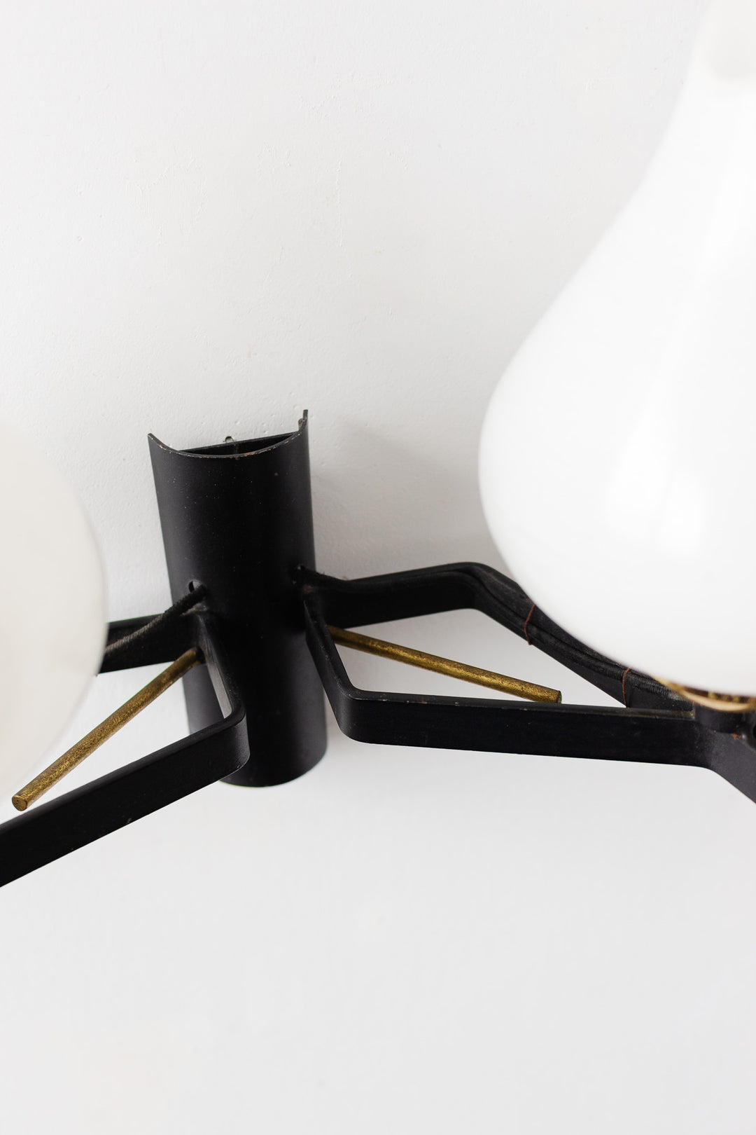 pair of 1960s italian stilnovo style sconces