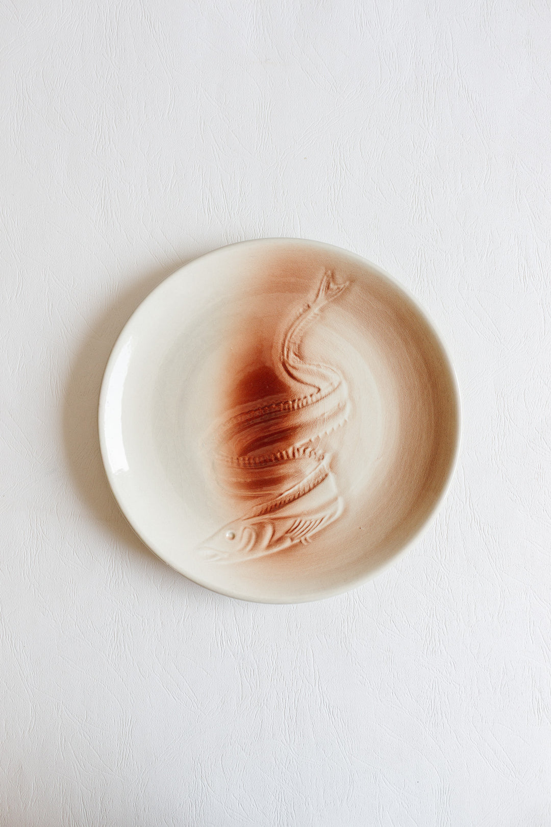 1940s french st. Amand "trinité" plates, set of 6
