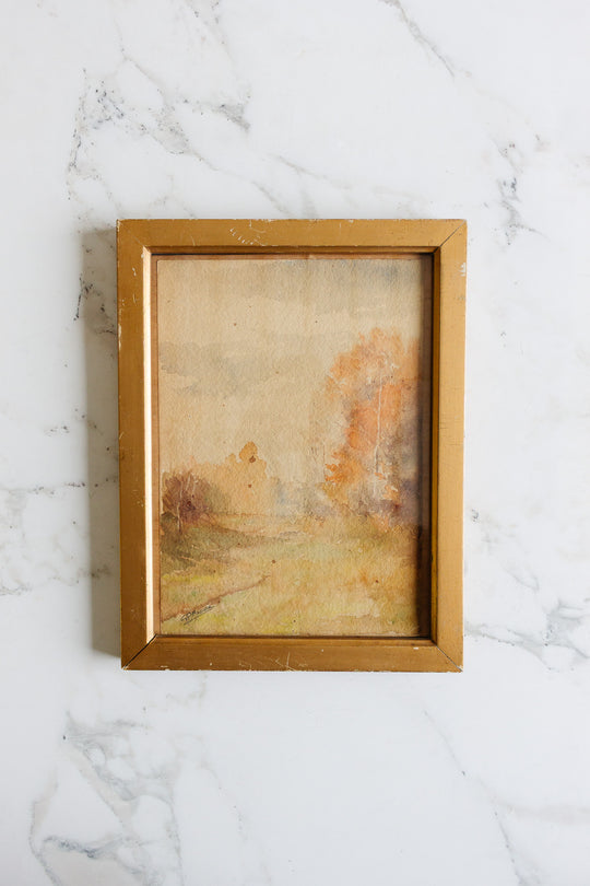 un paysage d'automne