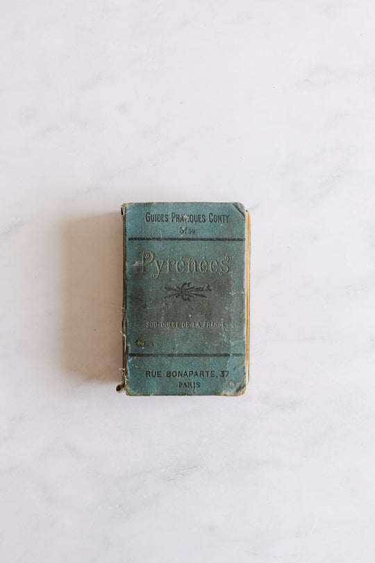 antique french "guide conty" travel book