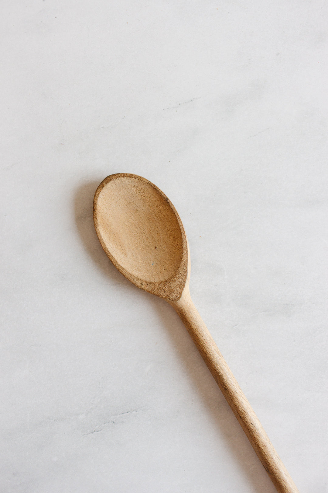 set of 4 vintage french wood kitchen utensils