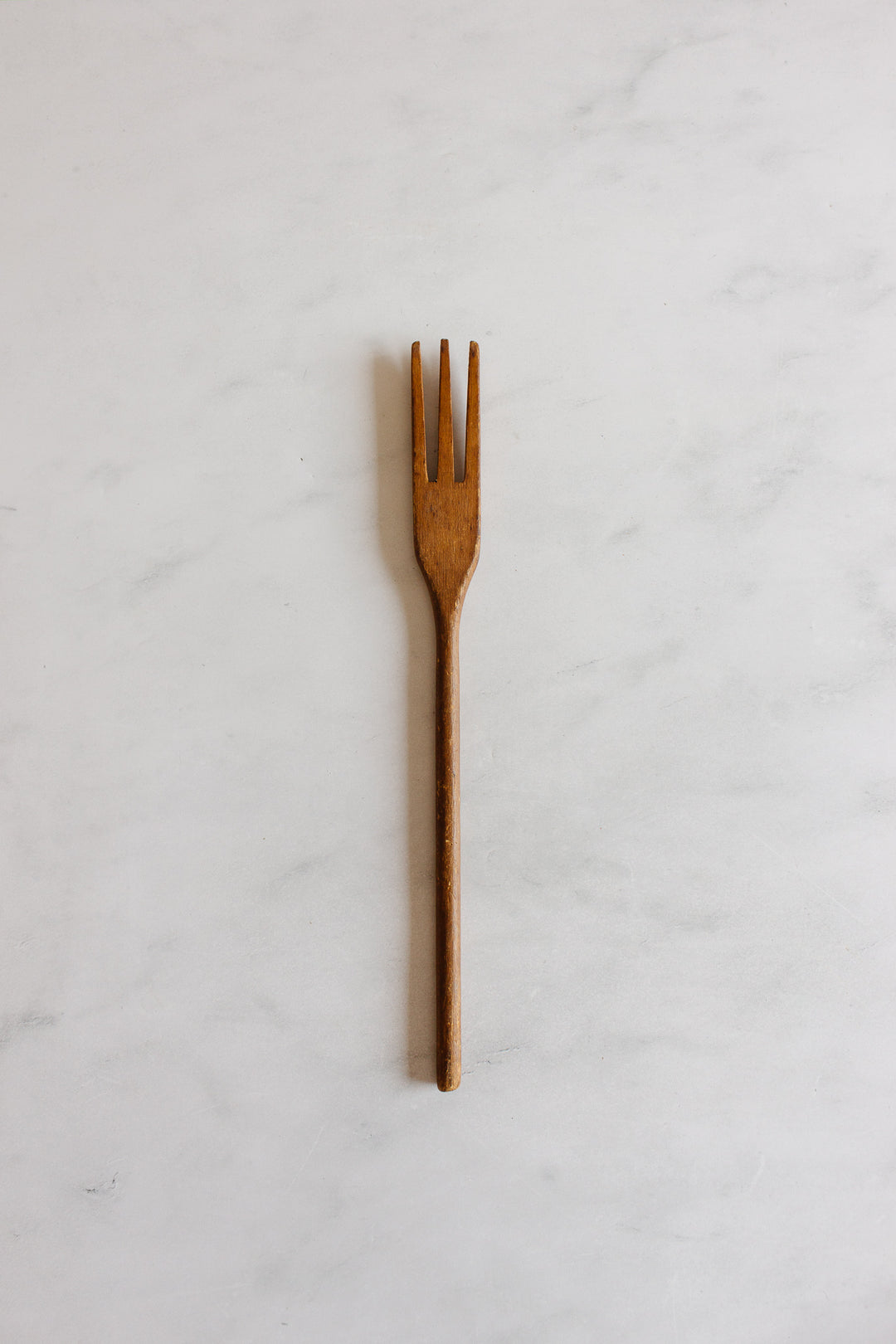 set of 4 vintage french wood kitchen utensils
