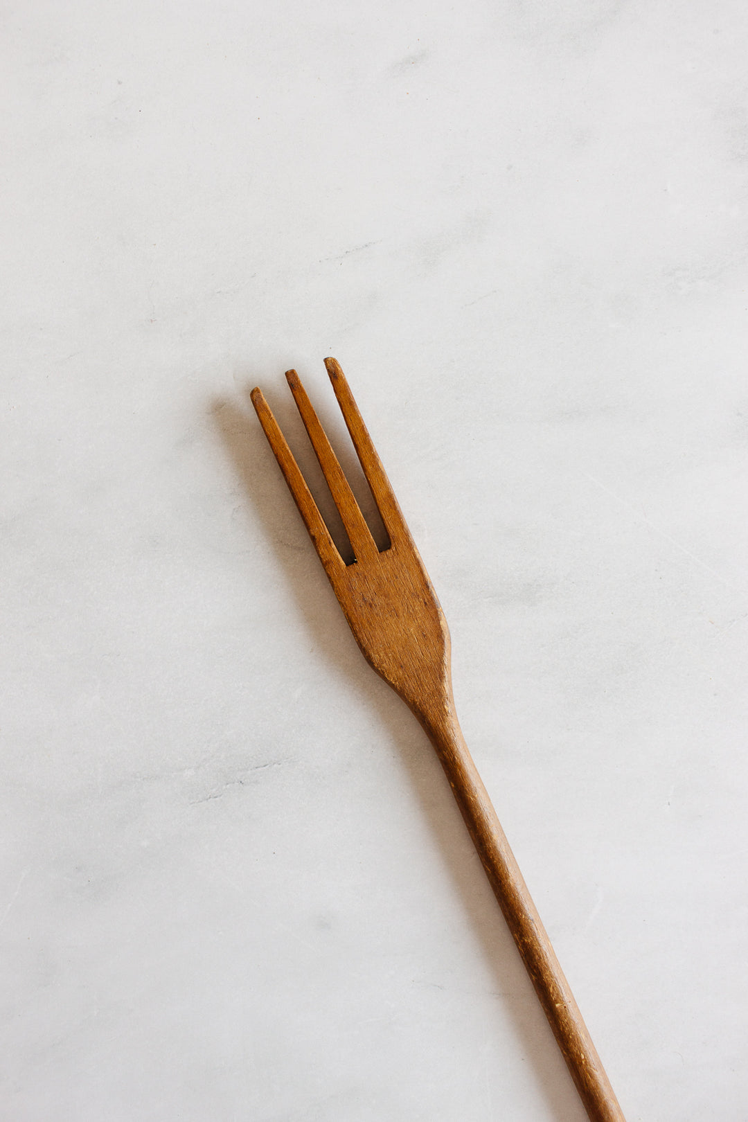 set of 4 vintage french wood kitchen utensils