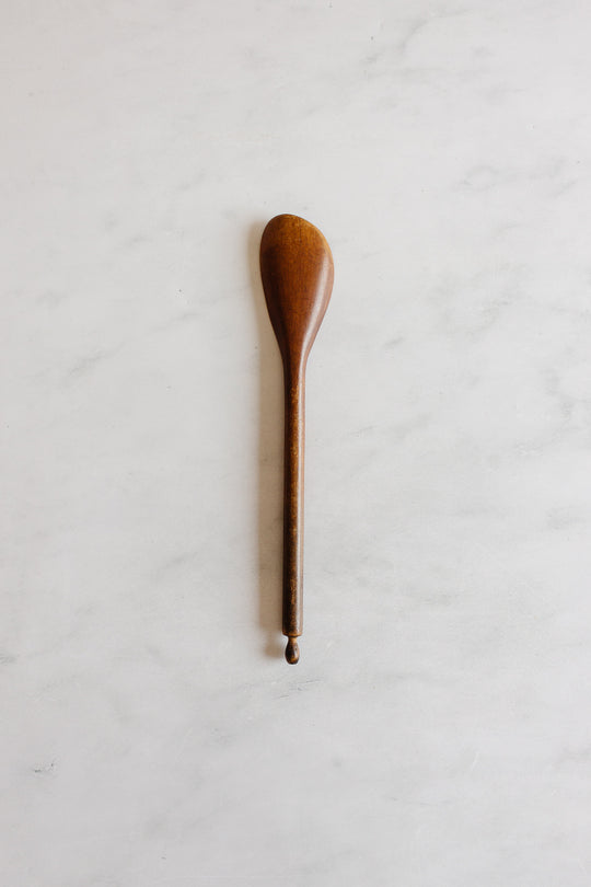 set of 4 vintage french wood kitchen utensils