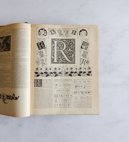 Turn of the century french “larousse Paris” encyclopedia