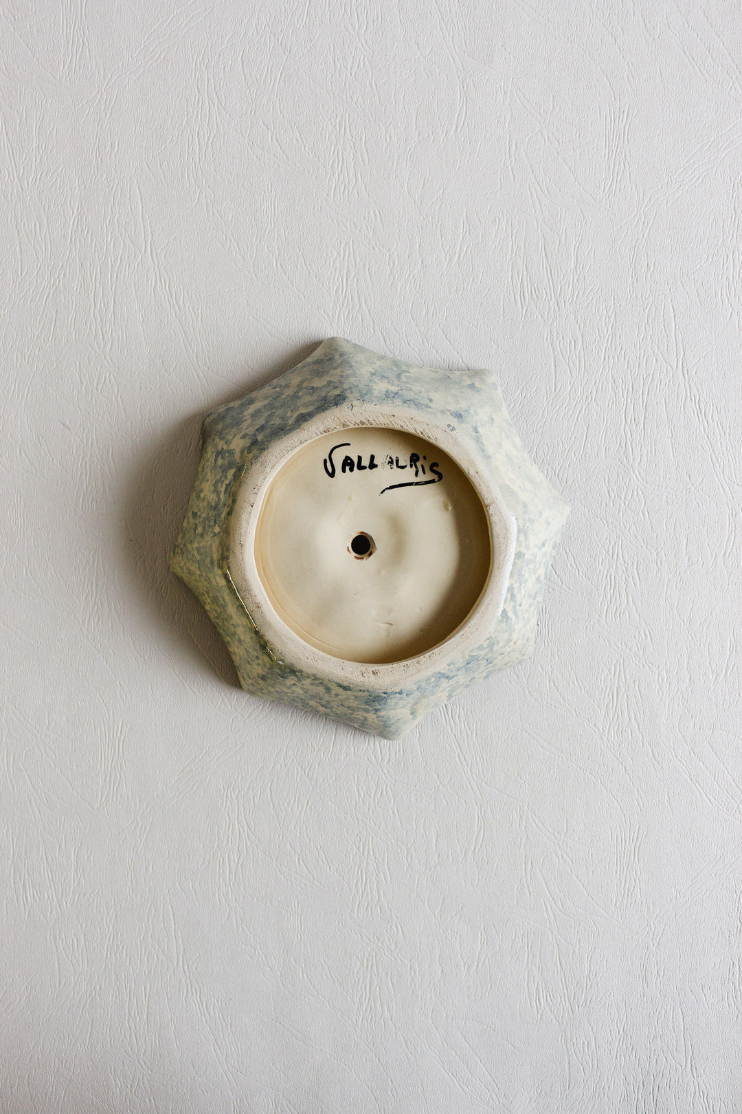 vintage french vallauris umbrella trinket dish