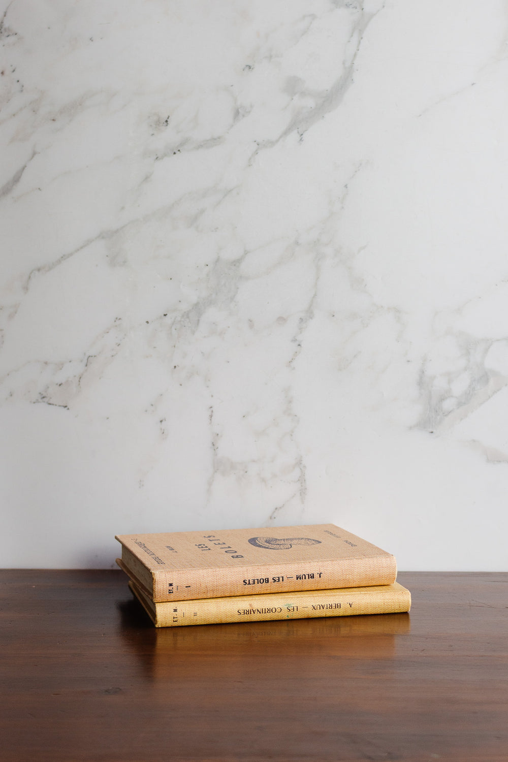 1960s "études mycologiques" series pair of books