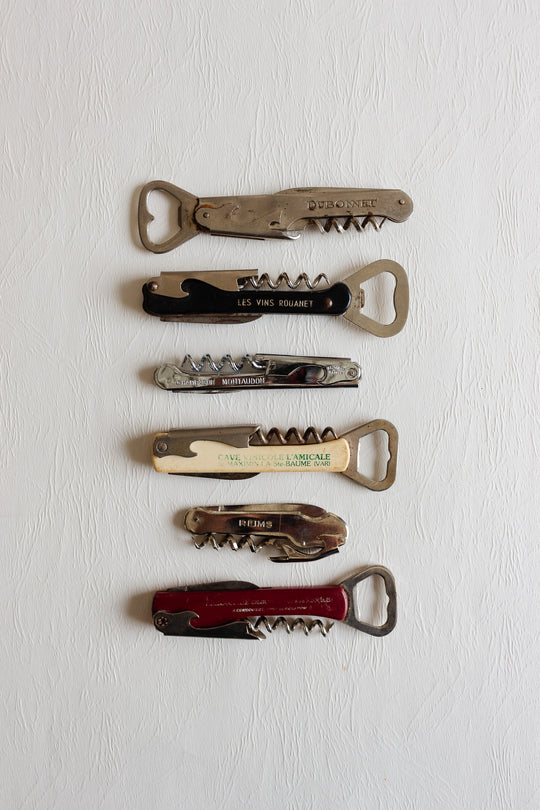 1930s-1950s French bistro corkscrews